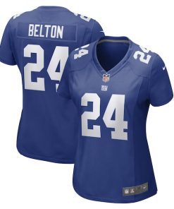 Dane Belton New York Giants Nike Women's Game Player Jersey - Royal