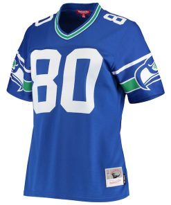 Alternative view of Steve Largent Seattle Seahawks Women's 1985 Legacy Replica Jersey - Royal