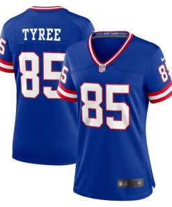 David Tyree New York Giants Nike Women's Classic Retired Player Game Jersey - Royal
