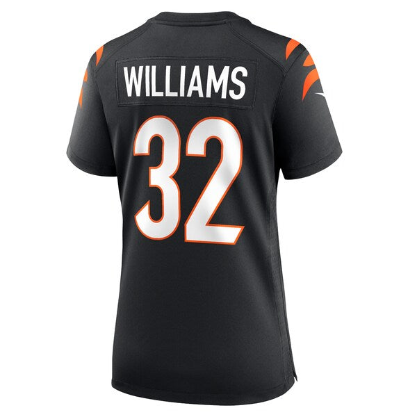 Trayveon Williams Cincinnati Bengals Women's Nike Game Jersey - Black - Image 3
