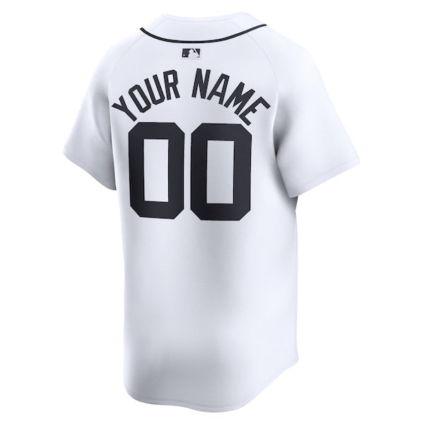 Detroit Tigers Nike Youth Home Limited Custom Jersey - White - Image 3