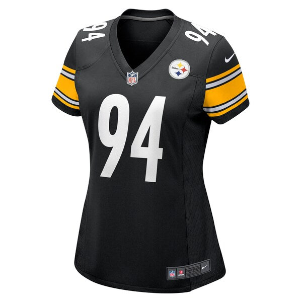 Dean Lowry Pittsburgh Steelers Nike Women's Game Jersey - Black - Image 2