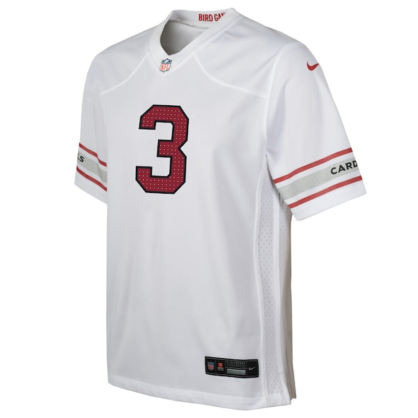 Budda Baker Arizona Cardinals Nike Youth Game Jersey - White/Black/Cardinal - Image 3