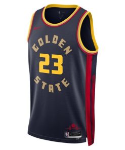 Alternative view of Draymond Green Golden State Warriors Nike Unisex 2024/25 Swingman Player Jersey - City Edition - Navy