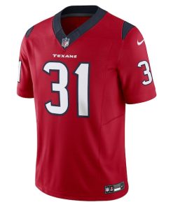 Alternative view of Dameon Pierce Houston Texans Nike Vapor F.U.S.E. Limited Jersey - Red