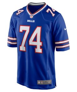 Alternative view of Ryan Van Demark Buffalo Bills Nike Game Player Jersey - Royal