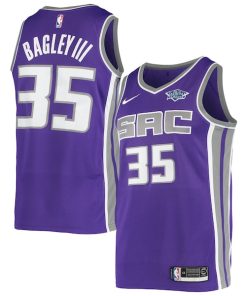 Marvin Bagley III Sacramento Kings Nike Swingman Team Player Jersey - Icon Edition - Purple