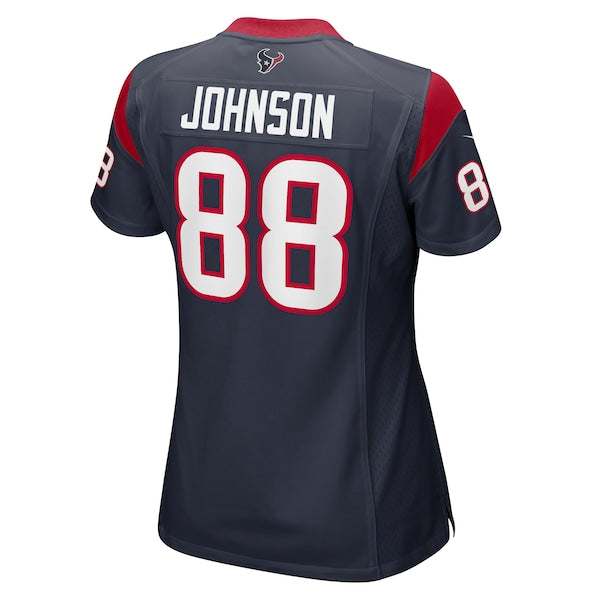 Johnny Johnson Houston Texans Nike Women's Team Game Jersey - Navy - Image 2