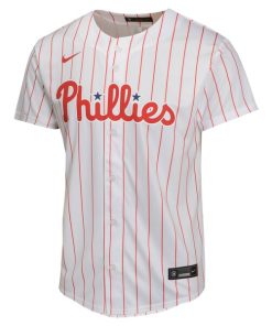 Alternative view of Nick Castellanos Philadelphia Phillies Nike Youth Home Game Player Jersey - White