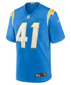Alternative view of Thomas Harper Los Angeles Chargers Nike Team Game Jersey -  Powder Blue