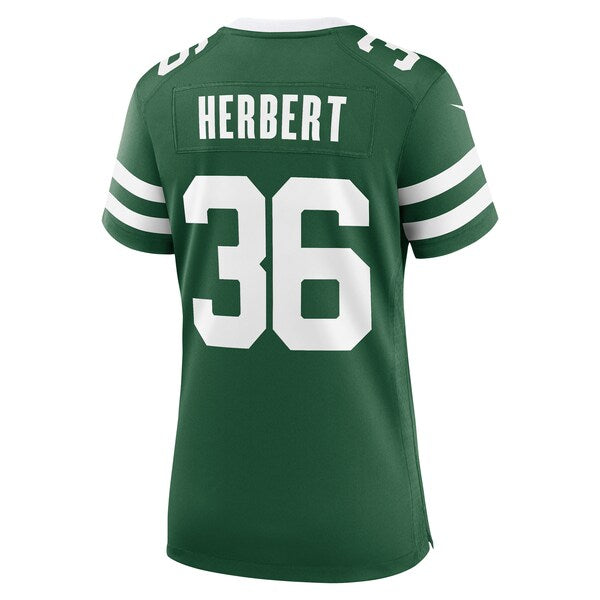 Khalil Herbert New York Jets Nike Women's Team Game Jersey - Legacy Green - Image 3