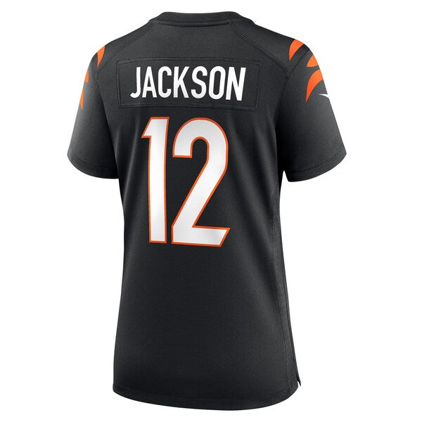 Shedrick Jackson Cincinnati Bengals Nike Women's Team Game Jersey - Black - Image 3