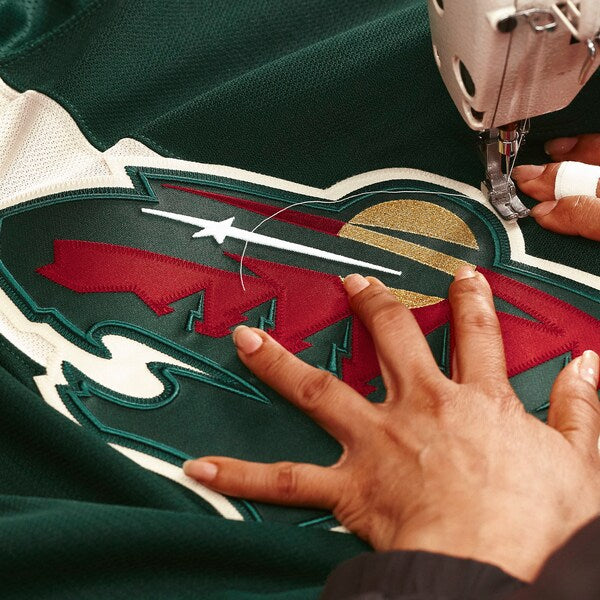 Minnesota Wild Home Authentic Pro Jersey - Green - Image 4