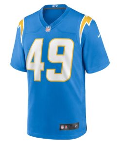 Alternative view of John Kelly Jr. Los Angeles Chargers Nike Team Game Jersey -  Powder Blue