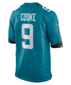Alternative view of Logan Cooke Jacksonville Jaguars Nike Game Jersey - Teal