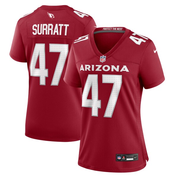 Sage Surratt Arizona Cardinals Nike Women's Game Jersey - Cardinal - Image 2
