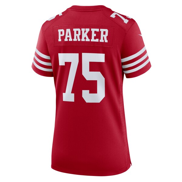 Brandon Parker San Francisco 49ers Nike Women's Team Game Jersey - Scarlet - Image 3