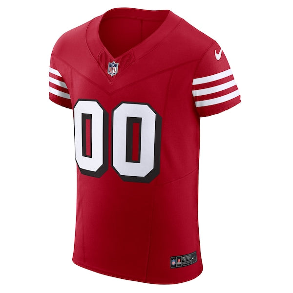 San Francisco 49ers Nike Alternate Vapor F.U.S.E. Elite Custom Jersey - Scarlet - Image 2