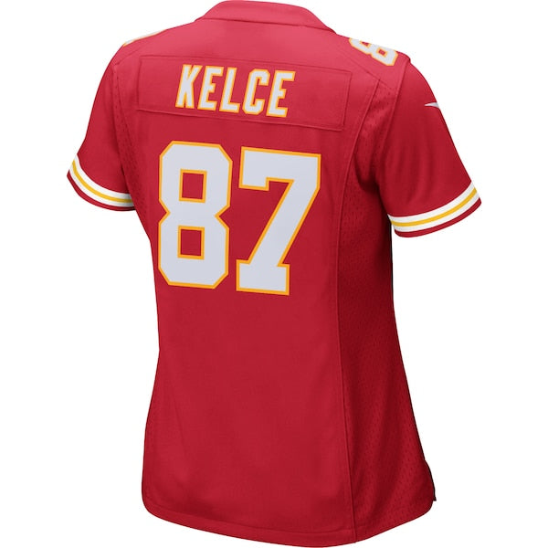 Travis Kelce Kansas City Chiefs Nike Women's Game Jersey - Red - Image 3