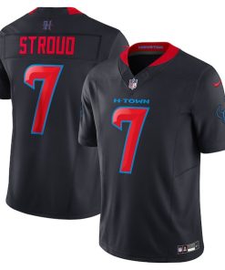 C.J. Stroud Houston Texans Nike 2nd Alternate Vapor F.U.S.E. Limited Jersey - Navy