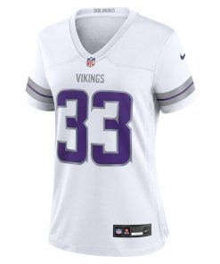 Alternative view of Aaron Jones Minnesota Vikings Nike Women's Alternate Game Player Jersey - White