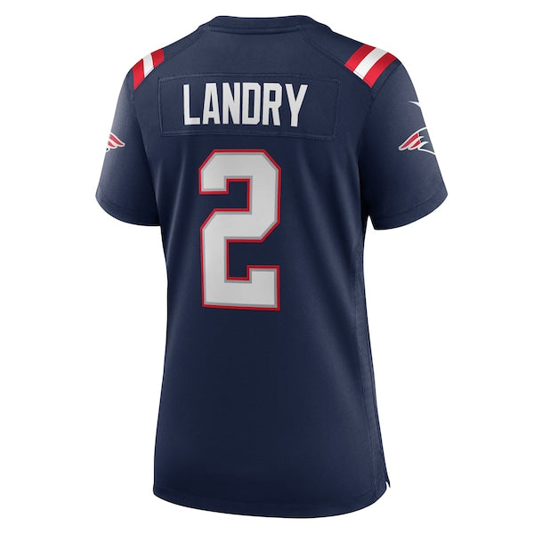 Harold Landry New England Patriots Nike Women's Team Game Jersey - Navy - Image 3