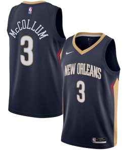 C.J. McCollum New Orleans Pelicans Nike Swingman Jersey - Icon Edition - Navy