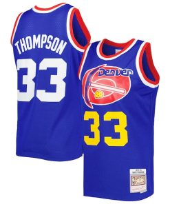 David Thompson Denver Nuggets Hardwood Classics 1975/76 Swingman Jersey - Royal