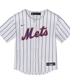 Alternative view of New York Mets Toddler Home Replica Jersey - White