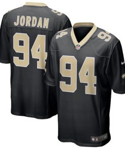 Cameron Jordan New Orleans Saints Nike Game Jersey - Black/White