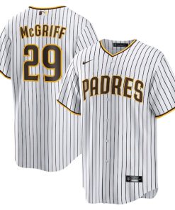 Fred McGriff San Diego Padres Nike Home Retired Player Replica Jersey - White