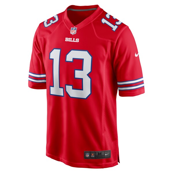 Gabe Davis Buffalo Bills Nike Alternate Game Jersey - Red - Image 2