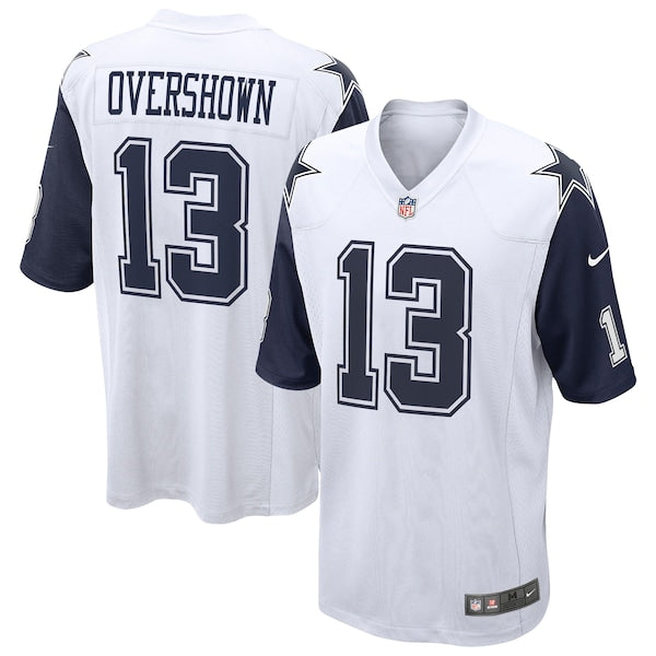 DeMarvion Overshown Dallas Cowboys Nike Game Jersey - White/Navy - Image 2