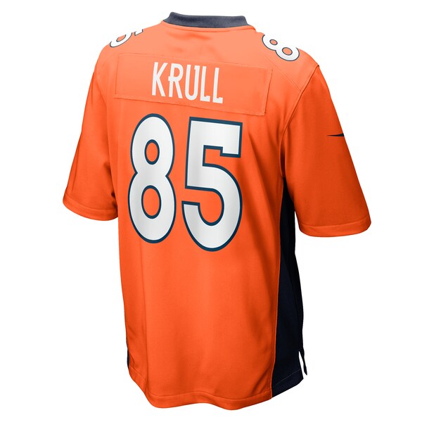 Lucas Krull Denver Broncos Nike Team Game Jersey - Orange - Image 3