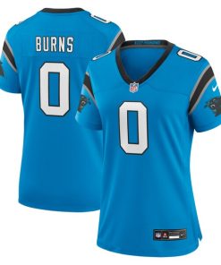 Brian Burns Carolina Panthers Nike Women's Alternate Game Jersey - Blue