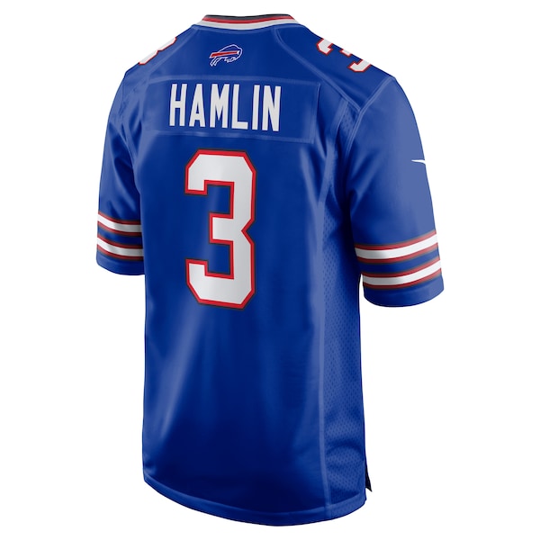 Damar Hamlin Buffalo Bills Nike Game Jersey - Royal/White - Image 4