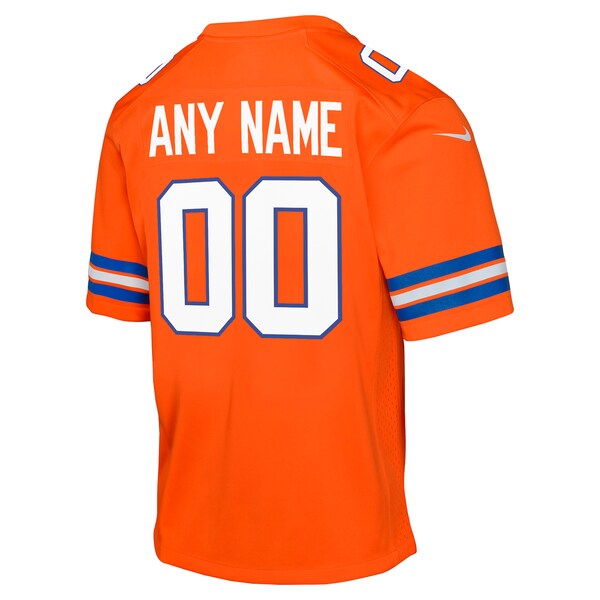 Denver Broncos Nike Youth Mile High Collection 1977 Throwback Custom Game Jersey - Orange - Image 3