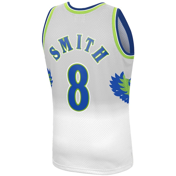 Steve Smith Atlanta Hawks 1996-97 Hardwood Classics Reload 3.0 Swingman Jersey - White - Image 3
