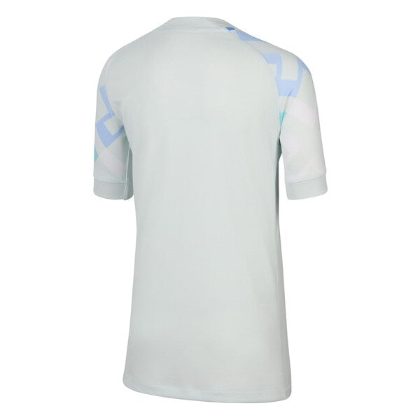 Inter Milan Nike Youth 2025/26 Away Replica Jersey - Aqua/Blue - Image 6