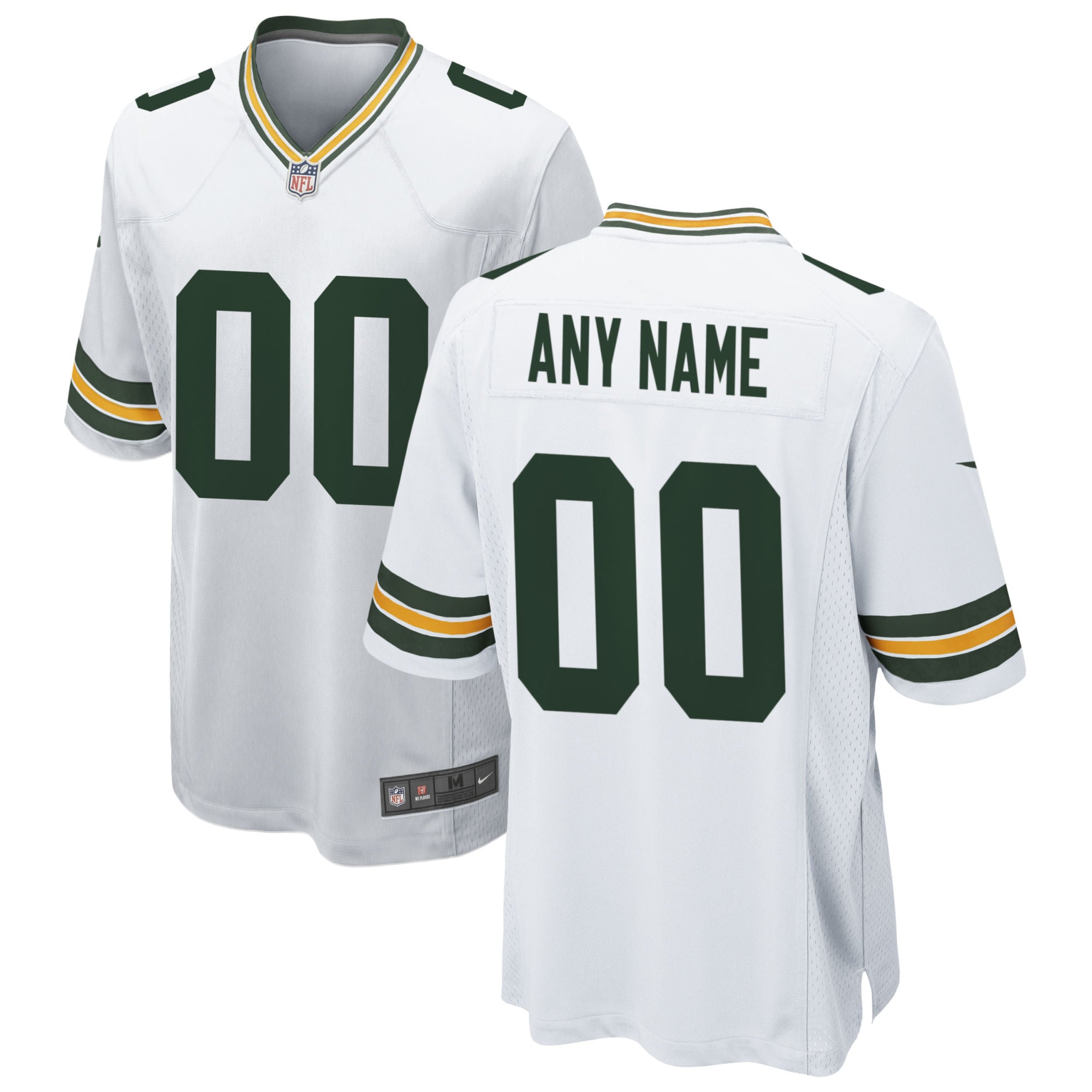 Green Bay Packers Nike The 1923 Classic Game Custom Jersey - Navy/White/Green - Image 3