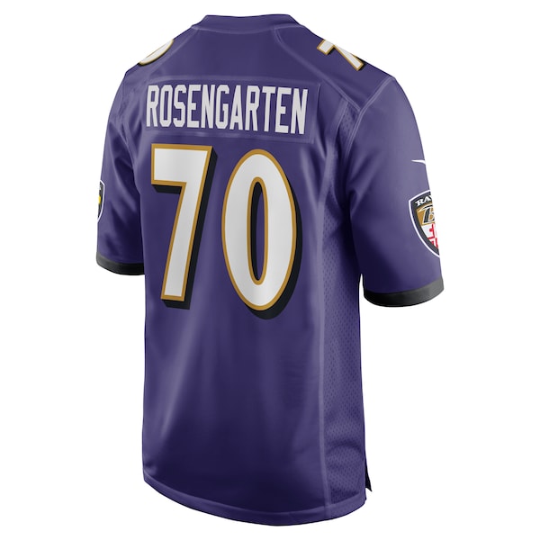 Roger Rosengarten Baltimore Ravens Nike Team Game Jersey - Purple - Image 3