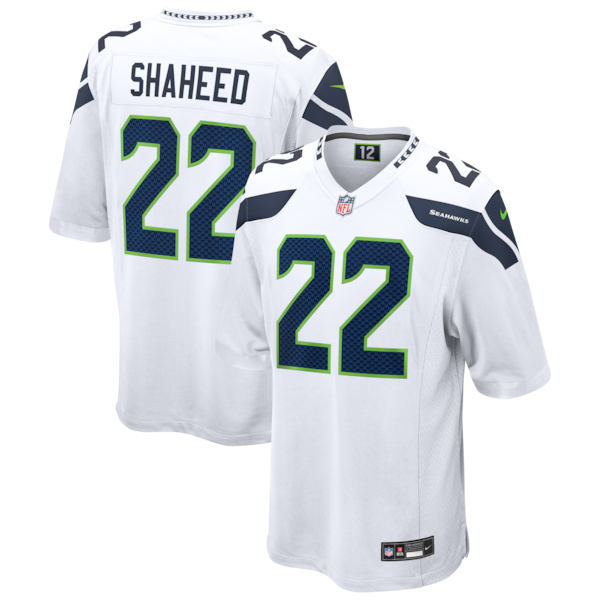 Rashid Shaheed Seattle Seahawks Nike Game Jersey - White/Royal/College Navy