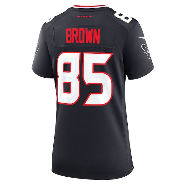 Noah Brown Houston Texans Nike Women's Team Game Jersey - Navy - Image 3