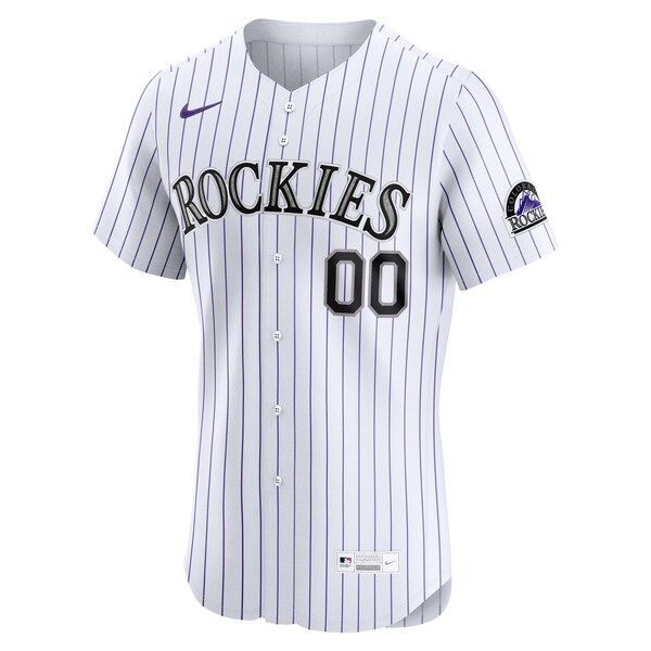 Colorado Rockies Nike Home Elite Pick-A-Player Retired Roster Jersey - White - Image 2
