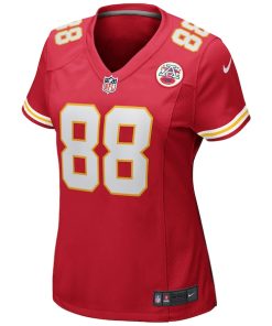 Alternative view of Tony Gonzalez Kansas City Chiefs Nike Women's Game Retired Player Jersey - Red
