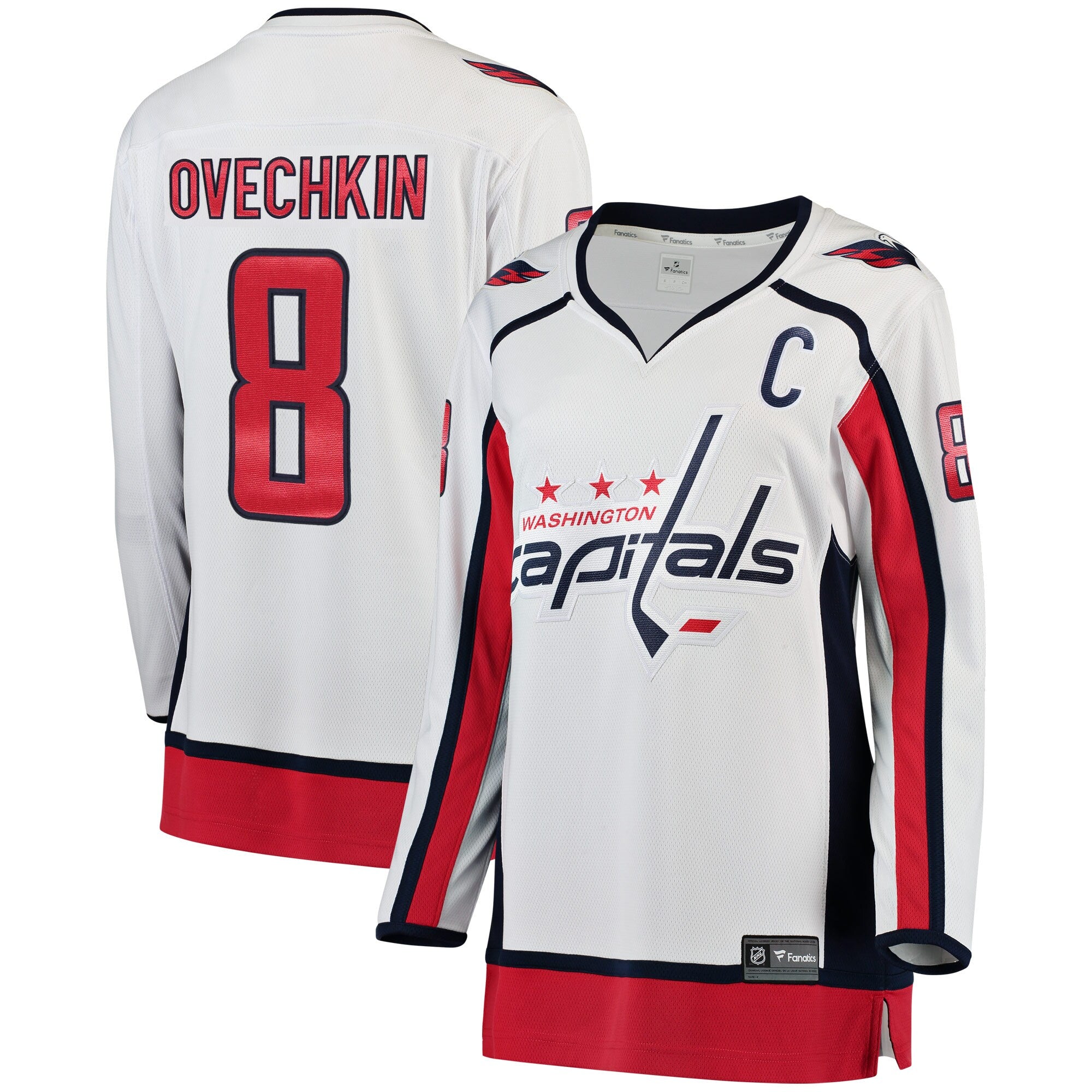 Alexander Ovechkin Washington Capitals Women's Alternate 50th Anniversary Premier Breakaway Player Jersey - Black/Navy/White - Image 6