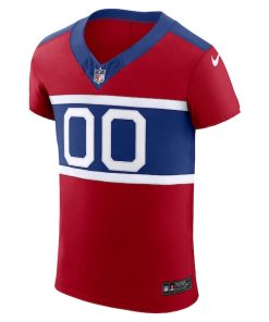 Alternative view of New York Giants Nike Alternate Vapor F.U.S.E. Elite Custom Jersey -  Red
