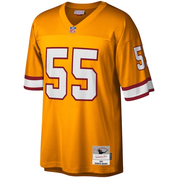 Derrick Brooks Tampa Bay Buccaneers Big & Tall 1995 Legacy Retired Player Jersey - Orange - Image 2