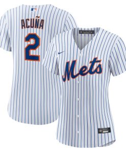 Luisangel Acu?a New York Mets Nike Women's Home Replica Player Jersey - White