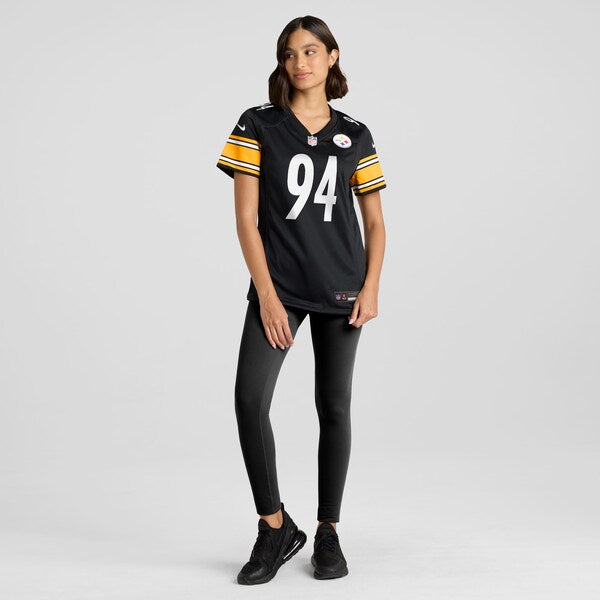 Dean Lowry Pittsburgh Steelers Nike Women's Game Jersey - Black - Image 4